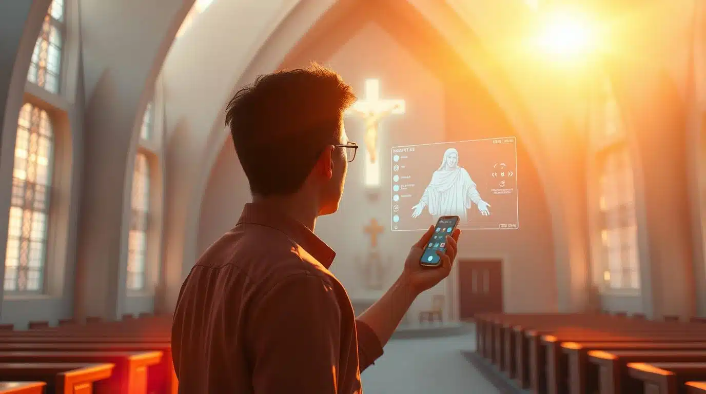 Tecnologia 5D na religião
